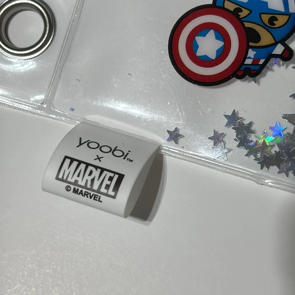 Yoobi Marvel Kawaii Avengers Binder Zip Pencil Case Set of 2